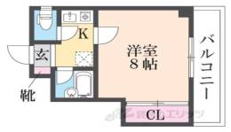 ヴィル・ヌーブＳ間取り図面