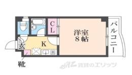 ヴィル・ヌーブＳ間取り図面