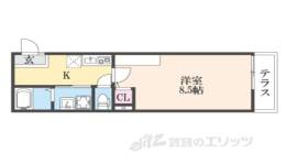 アークリード浜大津間取り図面