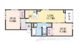 サンロイヤル２間取り図面