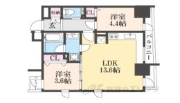 STANDZ京都二条間取り図面