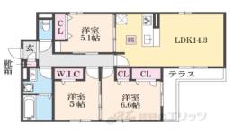 クラシスト南塚口間取り図面