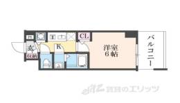 プロヴィスタ京都西院間取り図面