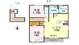 カサヴェール　Ｂ棟間取り図面