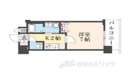ベラジオ雅び京都西院２間取り図面