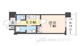 ベラジオ雅び京都西院２間取り図面