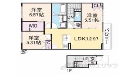 アムールメゾン葛城間取り図面