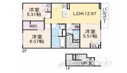 アムールメゾン葛城間取り図面