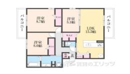 D-ROOM平井C棟間取り図面