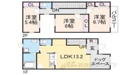 Ｖｉｓｓｏ（ワンちゃんと私の家）間取り図面