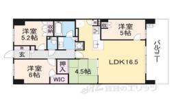 ローレルスクエア長岡京ザ・マークス間取り図面