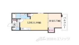 BRIGHENCE御陵南WEST間取り図面