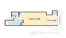 BRIGHENCE御陵南WEST間取り図面