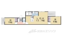 京都セレーナ北大路大宮間取り図面