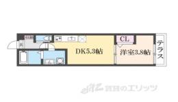 サイプレス御所西間取り図面