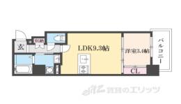 フォーリアライズ京都大将軍間取り図面