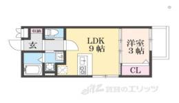 牧野阪新築アパート間取り図面