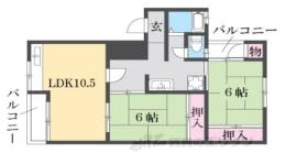 シャルル香里園間取り図面