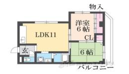 ベルビュ離宮間取り図面