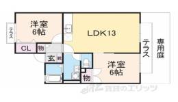 プリシェール間取り図面