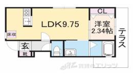 ティエラ逆瀬川間取り図面