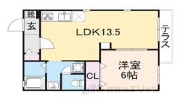 ニューフレグランス阪本間取り図面