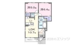 メゾン　モナムール　１間取り図面