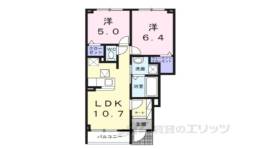 メゾン　モナムール　１間取り図面