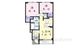 メゾン　モナムール　１間取り図面