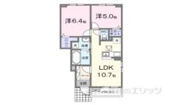 メゾン　モナムール　１間取り図面
