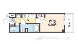セオリー京都オーラ間取り図面