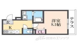 フジパレス瓜生堂間取り図面