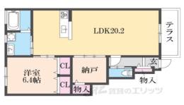 ゼフィール３間取り図面