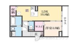 D-ROOM伏見駅前間取り図面