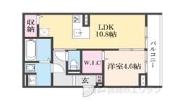 D-ROOM伏見駅前間取り図面