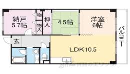 グランドール南野間取り図面