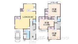 貸家間取り図面