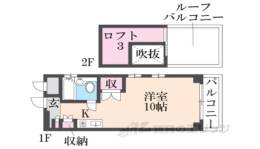 ＬａｋｉａＡｐａｒｔｍｅｎｔ武庫之荘間取り図面