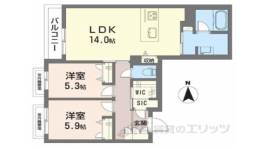 グランシャーメゾン新大宮間取り図面