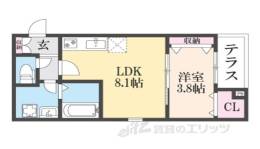 シエーナ川西美園間取り図面