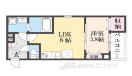 シエーナ川西美園間取り図面