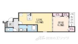 フジパレス鴻池新田V番館間取り図面
