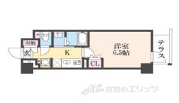 ジオエント四条大宮間取り図面