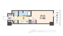 ジオエント四条大宮間取り図面