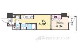 ジオエント四条大宮間取り図面