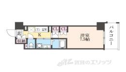 ジオエント四条大宮間取り図面