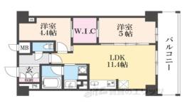 ジオエント四条大宮間取り図面