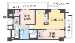 ジオエント四条大宮間取り図面