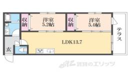 フローリア京都間取り図面