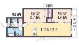 フローリア京都間取り図面